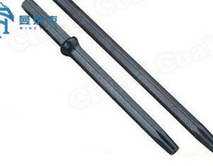 Top Hammer Rock Drill H22 7 Degree Taper Drill Rod For Mining Tunneling Shank Hex 22*108mm