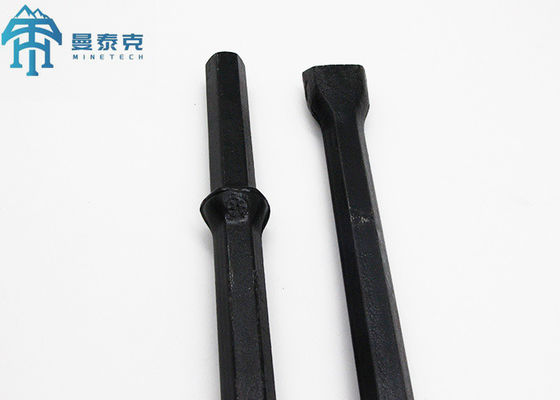 Forging Black 1200mm Integral Drill Rod for Coal Mining with 36mm H22 Shank