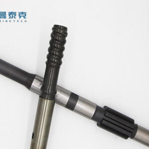 COP 1840 Shank Adapter with Tungsten Cobalt Carbide and Carbon Steel for Stable Rock Drilling
