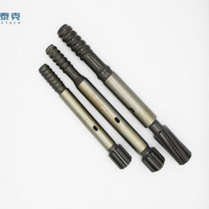 T38 Thread 600mm Length Shank Adapter Coupling Sleeve for Power Transmission with Tungsten Carbide