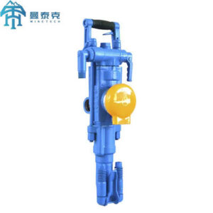 YT27 Model Rock Drilling Machine with 60mm Piston Stroke and ??34-45 Borehole Diameter for Mining Tunneling
