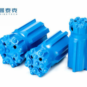 T45 High Performance Retract Button Bit for Hard Rock Drilling with 45mm to 152mm Diameter