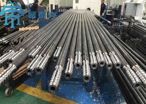 T38-H35-R32 Thread Drill Rod 4260mm Carbon Steel Extension Drill Rod for Rock Drilling