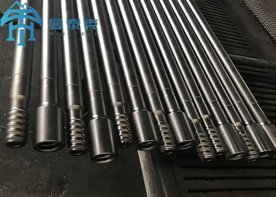 T38 Top Hammer Hard Rock Thread Drill Rod with Flushing Hole for Mining and Tunneling