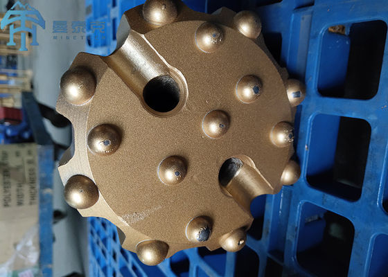 Tungsten Carbide Steel DTH Drill Bit with 50-600mm Diameter and 2 Flushing Holes for Rock Drilling