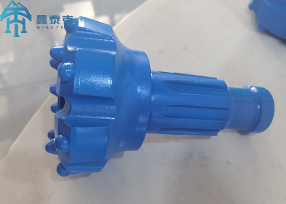 Corrosion Proof Blue Color Low Air Pressure DTH Drill Bit for Mining and Rock Drilling