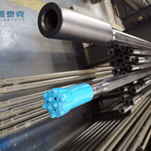 R32 MF Speed Thread Drill Rod for High Penetration Rate and Straighter Holes with Customized Length