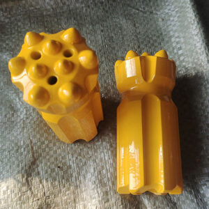 Forged Carbide Retract Button Bit with Threaded Shank and Retractable Button for Coal Mining