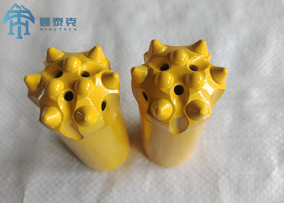 43MM R32 Threaded Button Bit with Ballistic Shape and 1 Year Warranty