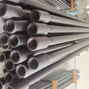 Carbon Steel Thread Drill Rod with R-threaded and Customized Color for Mining and Construction