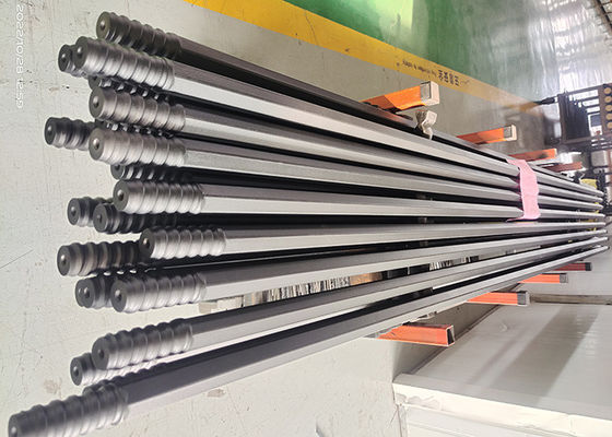 High Efficiency Low Price Round Shape Thread Drill Rod and Extension Drill Rod for Rock Drilling
