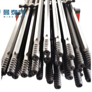 High-Performance Thread Drill Rod with CNC And Heat Treatment Made from 22CrNi3Mo Material and Polishing Surface