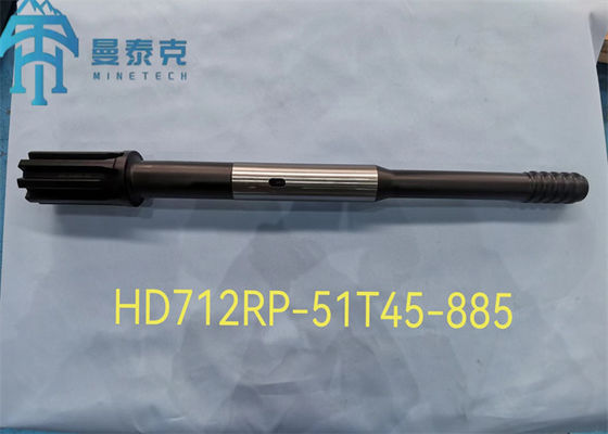 8 Spline 885MM Length 51mm Spline Diameter Shank Adapter for HD822 Rock Drill