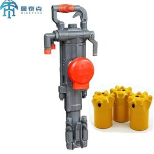 Forging S82 Pusher Leg Rock Drilling Machine With H22 X 108mm Shank