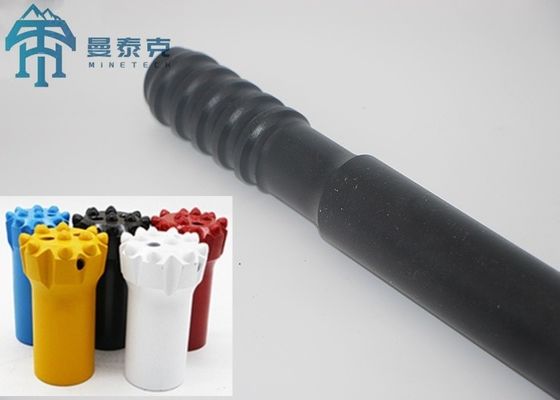 T38 Thread Drill Rod with 22CrNi3Mo Material and CNC Heat Treatment for Hard Rock Drilling