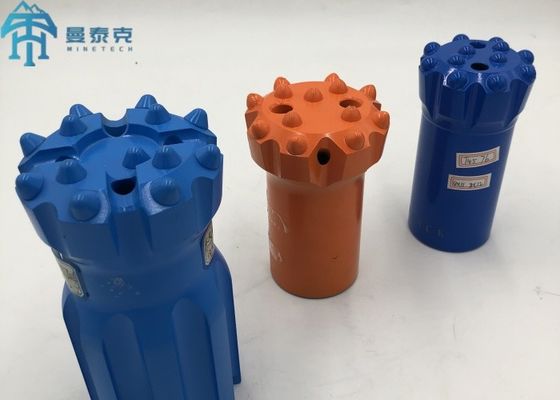 R38 76mm Thread Button Drill Bit for Tunnel Engineering and Bench Drilling with Production Drilling Capability