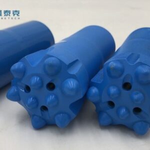 T45 76mm Thread Button Bit with Carbide Material and Customizable Color for Mining Tools