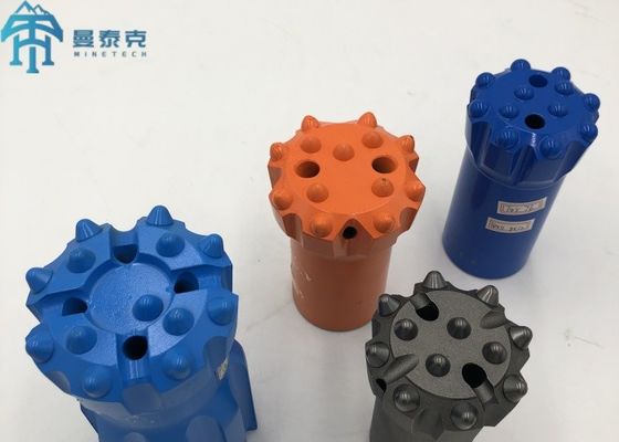 76mm Retractable Button Drill Bit with 45-152mm Diameter for Forging Processing and Thread Shank