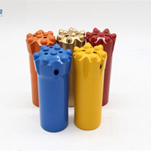 Rock Drilling Tools R32 48mm Threaded Button Bit With Heat-treatment
