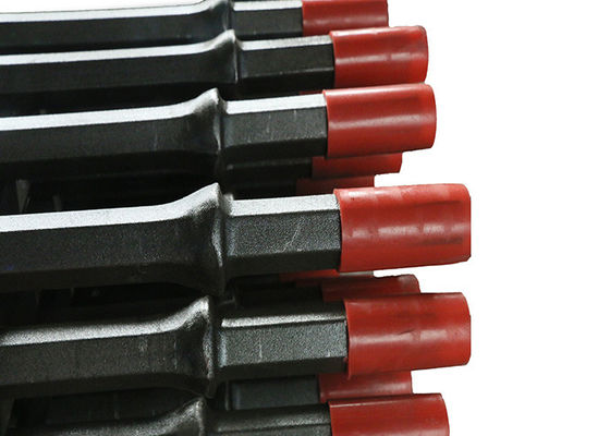 Hex22 Pneumatic Rock Drilling Tools Taper Drill Rod
