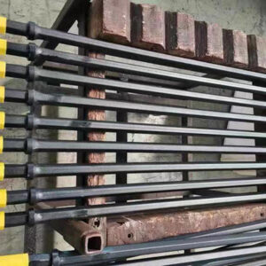 H22 Chisel Bit Integral Drill Rod with 33mm Bit Diameter and 1600mm Length for Small Hole Drilling
