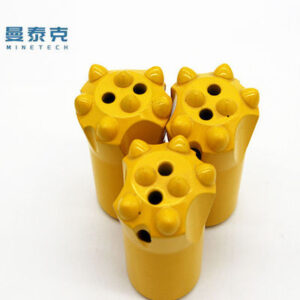 36mm Hard Alloy Tapered Button Bit with 4??-12?? Taper Angle for Mining and Tunneling