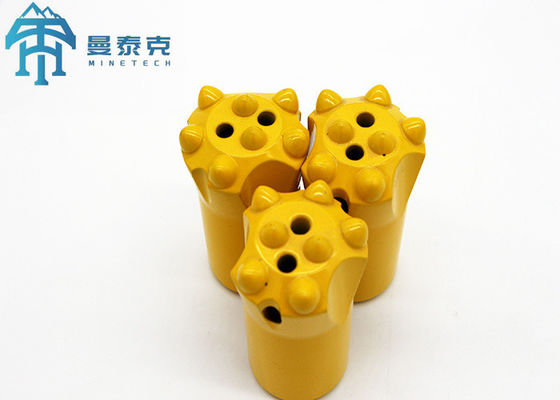 36mm Hard Alloy Tapered Button Bit with 4??-12?? Taper Angle for Mining and Tunneling