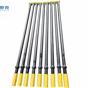 Tungsten Carbide 1.5m H25 Integral Drill Rod with 12 and 7 Taper Degrees for Small Hole Drilling