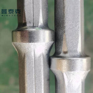 1200mm Length 40mm Bit Diameter 22mm Rod Hex Integral Drill Rod for Pneumatic Rock Drilling