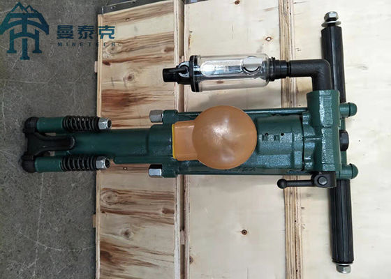Y24 Handheld Rock Drill with 604mm Size 24kgs Weight and Max.5m Drilling Depth for Small Hole Blasting