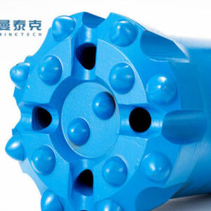 45-127mm R25-T51 Retrac Thread Button Bit with 2 Flushing Holes for Mining and Tunneling