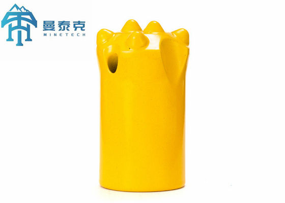 Tungsten Carbide 40mm Tapered Button Bit Small Hole Blasting Tool