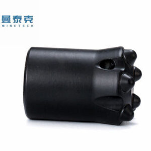 Black Tapered Button Bit With Galvanized And High Speed Steel