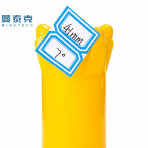 High Performance 7 Degree 41mm Yellow Tapered Button Bit for Construction Works