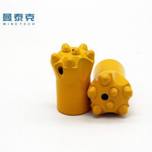 Hot Pressed Carbide Buttons Tapered Button Bit for Construction Works and High Performance Drilling