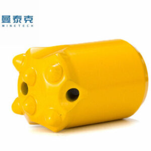 11 Degree 7 Buttons Carbide Steel Tapered Button Bit For Rock Drilling