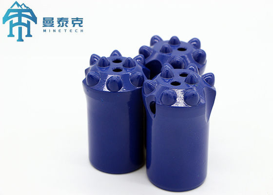 38mm Diameter 11?? Taper Angle Tapered Button Bit with 3 Flushing Holes for Energy Applications