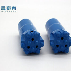 Efficient 40mm Tapered Button Bit with Hexagonal Shank for Mining and Quarrying