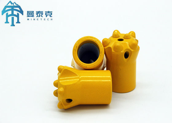High Performance 38mm Carbon Steel Tapered Button Bit for Construction Rock Drilling