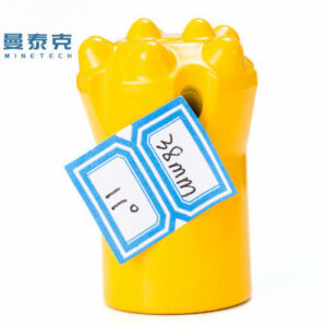 High Performance 38mm Tapered Button Bit for Construction Works and Mining and Tunneling