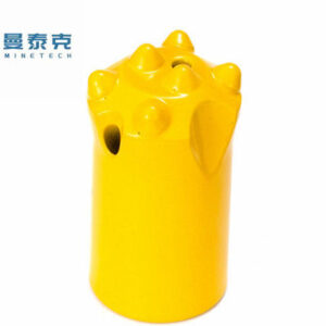 Tapered 7degree 38mm Carbon Steel Button Bit for Hard Rock Mining
