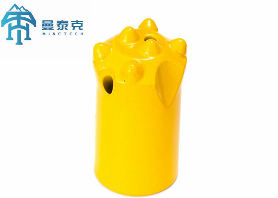 Tapered 7degree 38mm Carbon Steel Button Bit for Hard Rock Mining