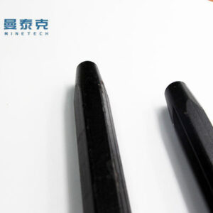 H22 11 Degree 10' Hexagonal Drill Rod for Small Hole Rock Drilling and Tunneling