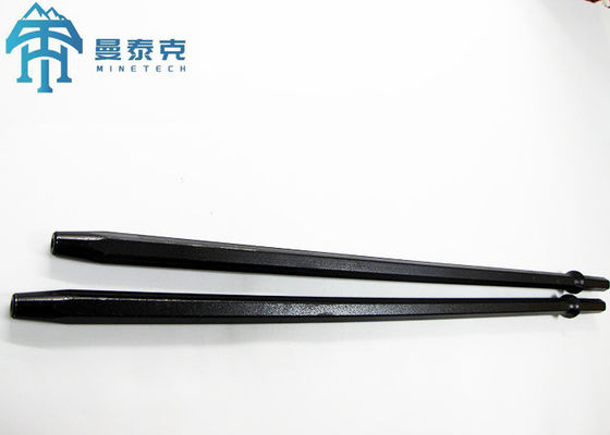 Hex 22 Steel Hollow Tapered Drill Rod For Coal Mining