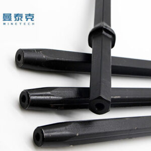1200mm Carbon Steel Hexagonal Drill Rod with 11 Degree Taper for Pneumatic Rock Drill
