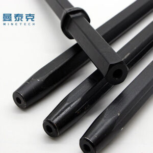 Hard Rock Jack Hammer Drill Rod 11 Degree Steel Tapered Hexagonal