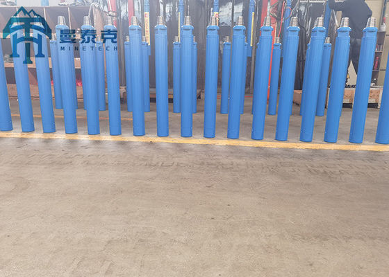 DHD340 DTH Hammer with API 2 3/8 Reg Pin and 12-24 Bar Working Pressure for 115-140mm Bit Diameter