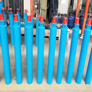 Custom Colour High Efficiency Carbon Steel DTH Hammer for Rock Drilling