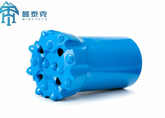76mm T51 Top Hammer Thread Button Bit with 15 Buttons for Rock Drilling in Carbon Steel Forging