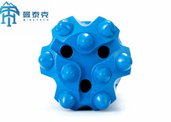 T38 Thread Button Bit 76mm High Frequency Welded Forging Ballistic Shape for Mining and Rock Drilling